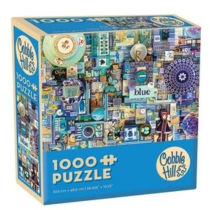 Cobble Hill Blue 1000 piece puzzle